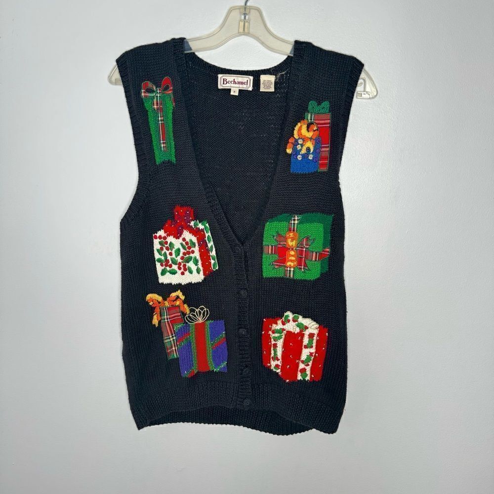 Bechamel Christmas sweater vest